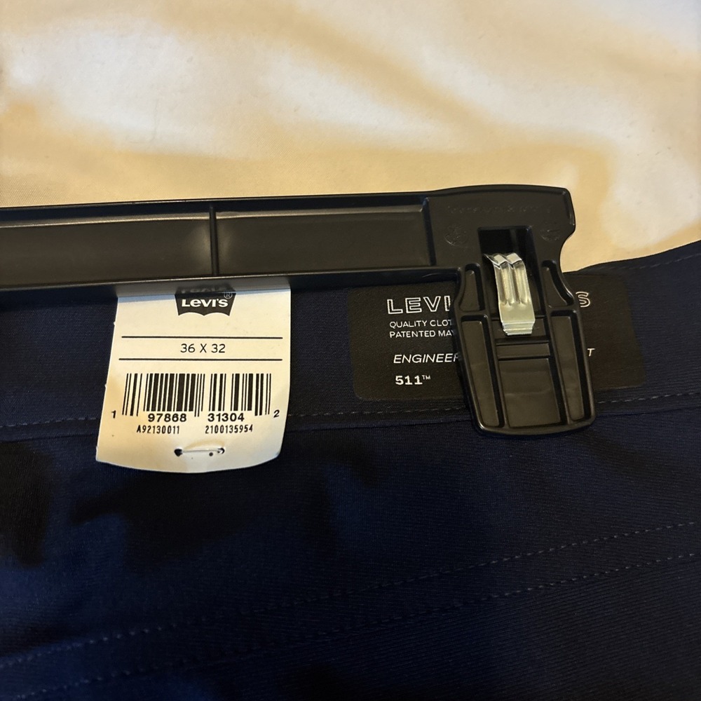 New Levi's Men's 511 Slim Tech‎ Five Pocket Pants - Picture 16 of 16